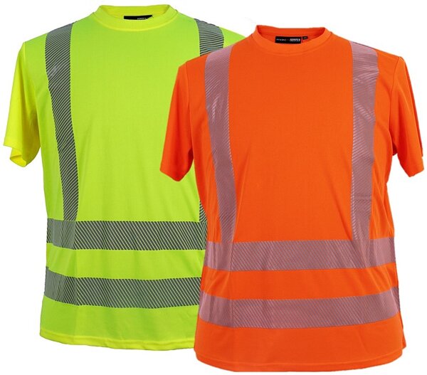 Übergrößen Warn-T-Shirt marc & mark 2 Farben 3XL-8XL