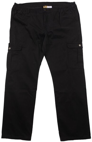 Übergrößen (Security-) Cargohose ABRAXAS Schwarz 3XL-12XL