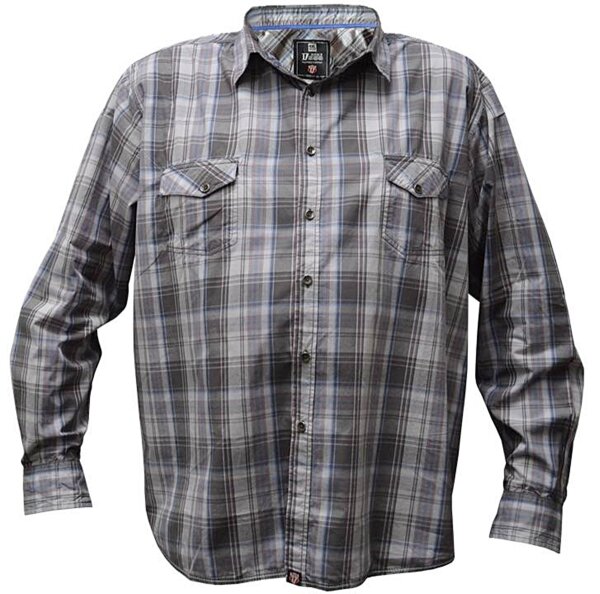 Übergrößen Herrenhemd Langarm D555 by Duke London FRANKLIN 3XL-5XL