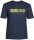 Übergrößen T-Shirt AHORN SPORTSWEAR Waikiki Beach lemon dark blue