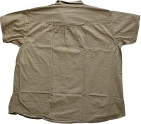 SALE Übergrößen Kurzarm Jeanshemd KAMRO Khaki 3XL, 5XL