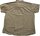 SALE Übergrößen Kurzarm Jeanshemd KAMRO Khaki 3XL, 5XL