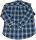 Übergrößen Herrenhemd KAMRO Navy/Blau/Beige kariert 4XL-8XL