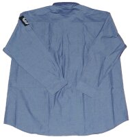 Übergrößen Herrenhemd KAMRO Graublau Aufnähern 4XL-7XL