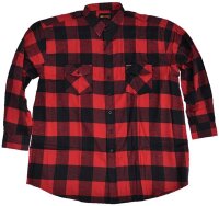 KAMRO Übergrößen Flanell-Hemd im Holzfäller Stil 8 Farben kariert 3XL-14XL