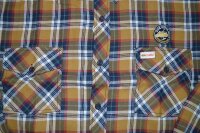 Übergrößen Herren(jeans)hemd KAMRO Rot/Weiß/Blau/Beige kariert 7XL