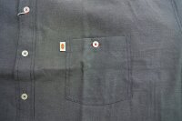 Übergrößen edles Herrenhemd Grau KAMRO mit Seidenglanz 12XL