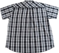 Übergrößen Kurzarm-Herrenhemd KAMRO Grün/Hellgrün/Navy 7XL