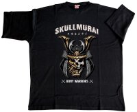 Übergrößen T-Shirt HONEYMOON Skullmurai 12XL
