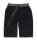 Übergrössen modische Bermudashort Lavecchia Schwarz / Anthrazit 4XL - 8XL