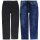 Übergrössen Top Jeans von LAVECCHIA LV-502 Schwarz und Blau