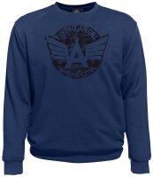 Übergrößen Sweatshirt AHORN SPORTSWEAR Flying Angel schwarz 3 Farben 3XL-10XL