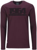 Übergrößen Longshirt AHORN SPORTSWEAR 4 Farben Graphic Number schwarz 3XL-10XL