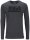 Übergrößen Longshirt AHORN SPORTSWEAR 4 Farben Graphic Number schwarz 3XL-10XL
